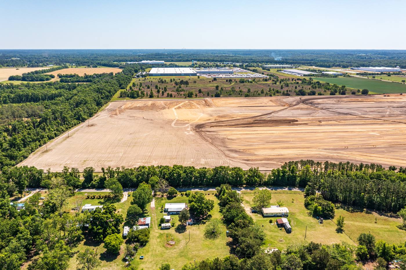 Aerial progress documentation visit 6 — Ben E. Keith Alachua FL Apr 14, 2025, Site Prep & Earthwork